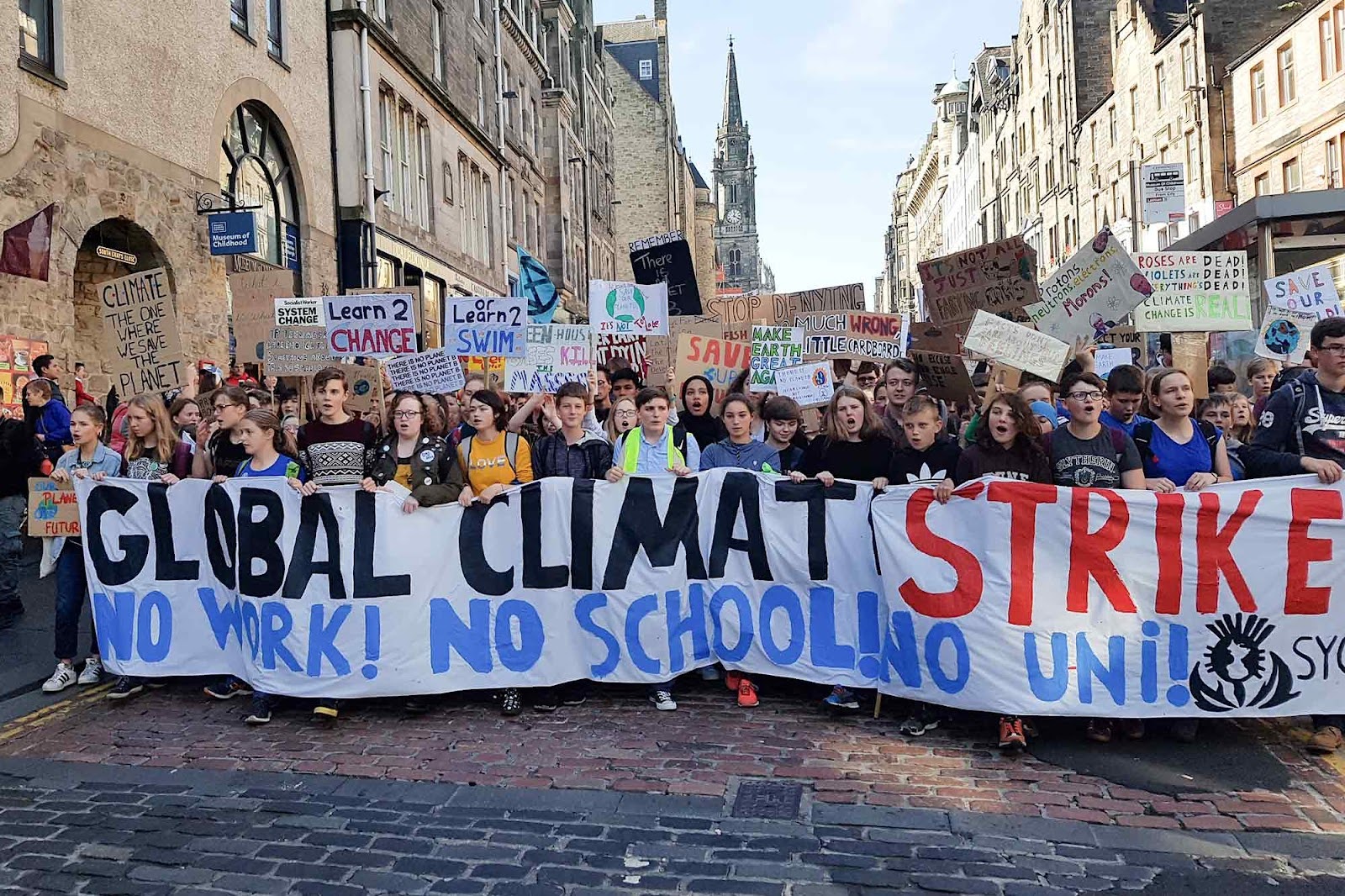 Global Climate Strike, Edinburgh, Scotland, 2019