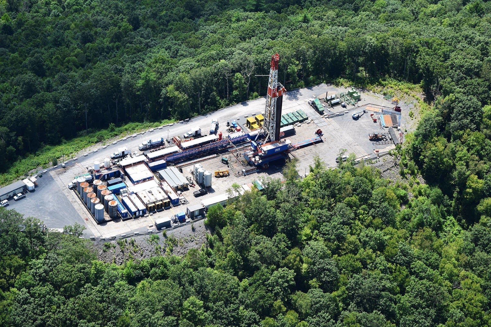 Hydraulic fracturing, fracking, Caldwell, PA