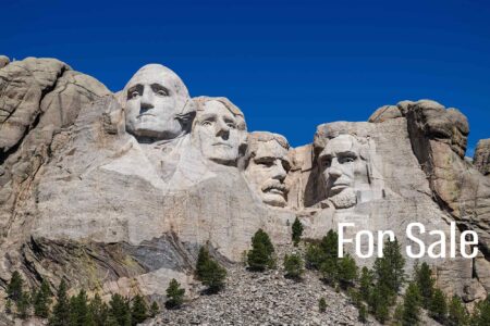 Mount Rushmore, for sale