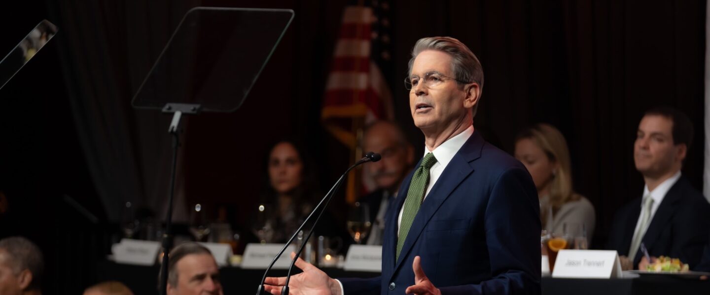 Scott Bessent, Economic Club, NY