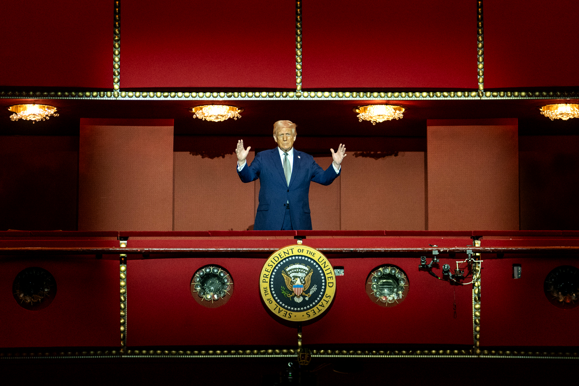 Donald Trump, Kennedy Center, Auditorium