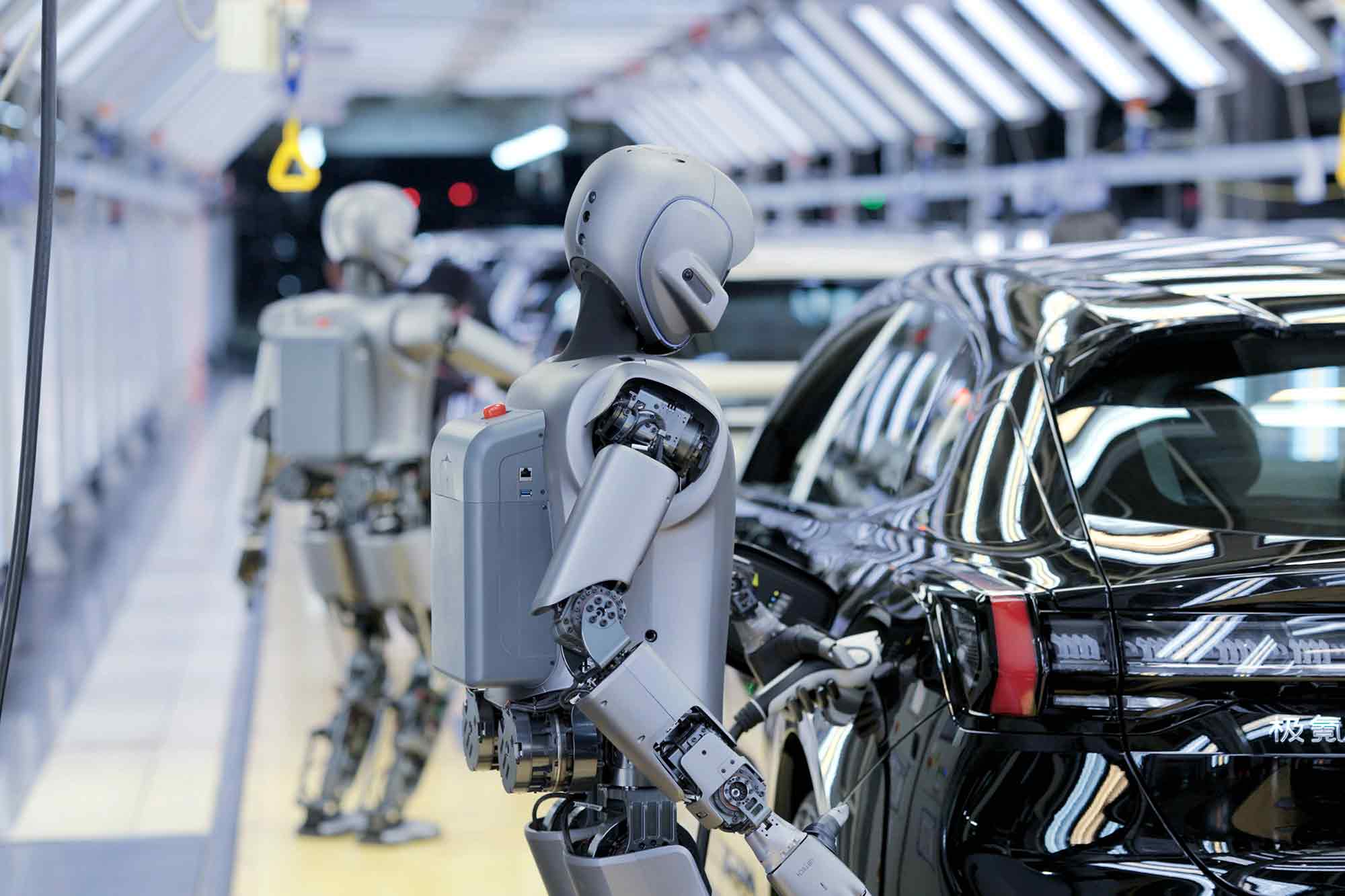 UBTech, swarm-intelligent, humanoid robots