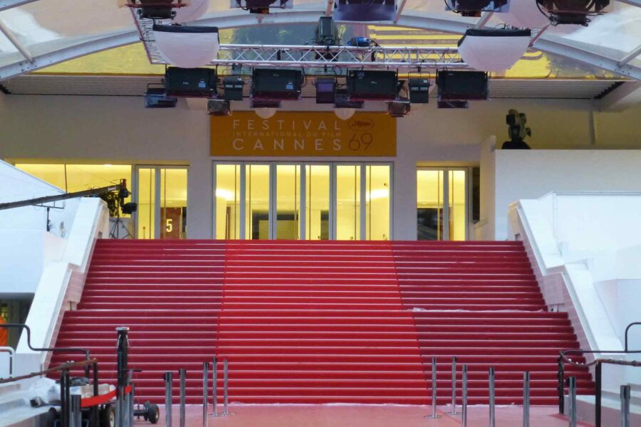 red staircase, Cannes Film Festival, Les Marches du Palais