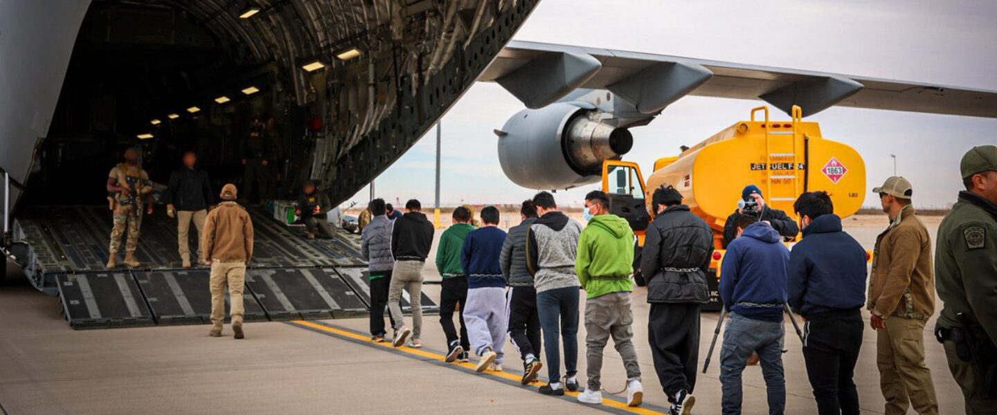 Deportation, Immigrants, Plane