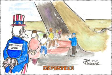 Mass deportation, Emoluments Clause