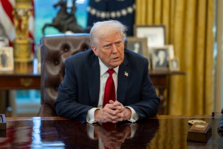 Donald Trump, Auto, Tariffs, Oval Office