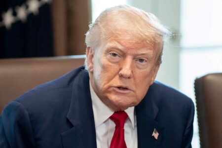 Donald Trump, cabinet meeting, April 2025