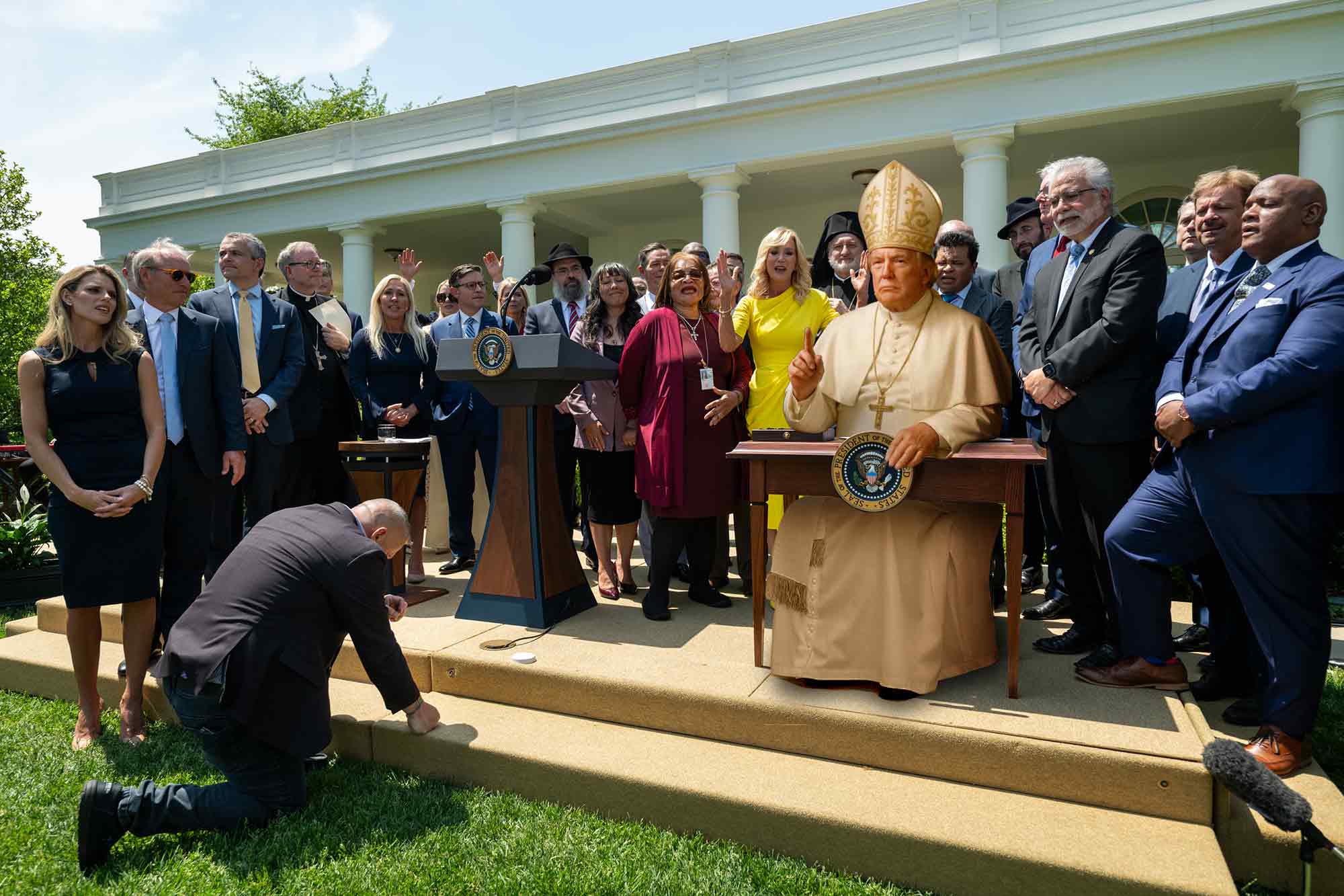 Donald Trump, AI Pope, National Day of Prayer