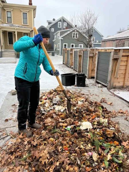Ella Kilpatrick Kotner, Groundwork RI’s garden, Providence, Rhode Island