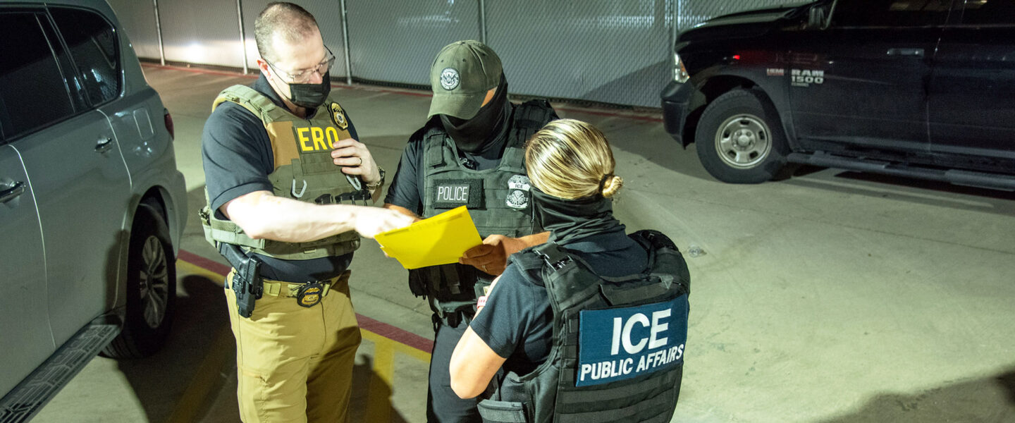 ICE Officials, Enforcement Operation, San Antonio, TX