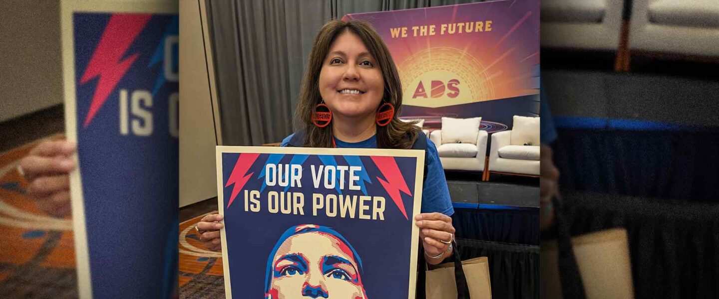 Jaynie Parrish, Executive Director of Arizona Native Vote, Our Vote is Our Power, Natives Vote