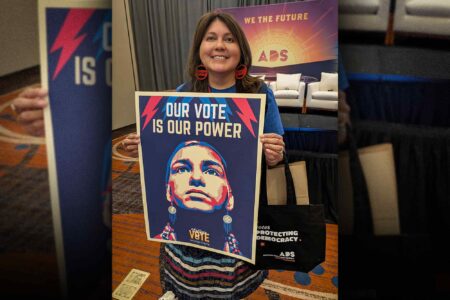 Jaynie Parrish, Executive Director of Arizona Native Vote, Our Vote is Our Power, Natives Vote