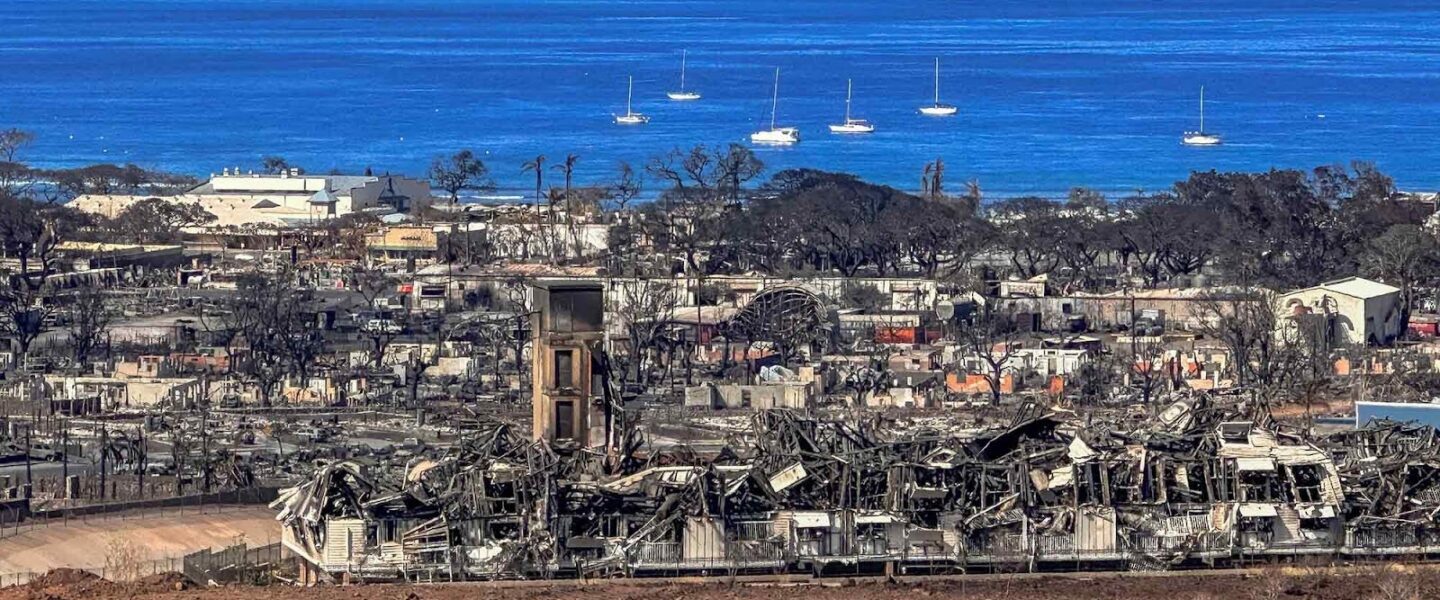 Lahaina, Maui, HI, 2023 wildfires.