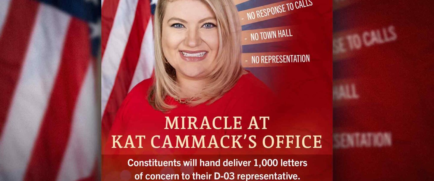 Poster, Miracle at Kat Cammack’s Office Initiative