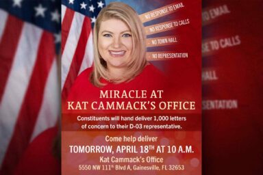 Poster, Miracle at Kat Cammack’s Office Initiative