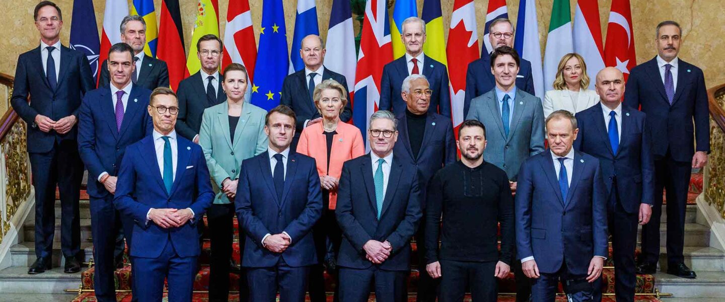 Securing Our Future London Summit, EU leaders