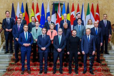 Securing Our Future London Summit, EU leaders