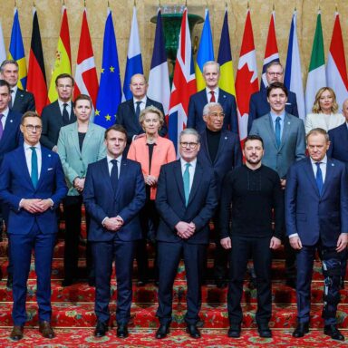 Securing Our Future London Summit, EU leaders