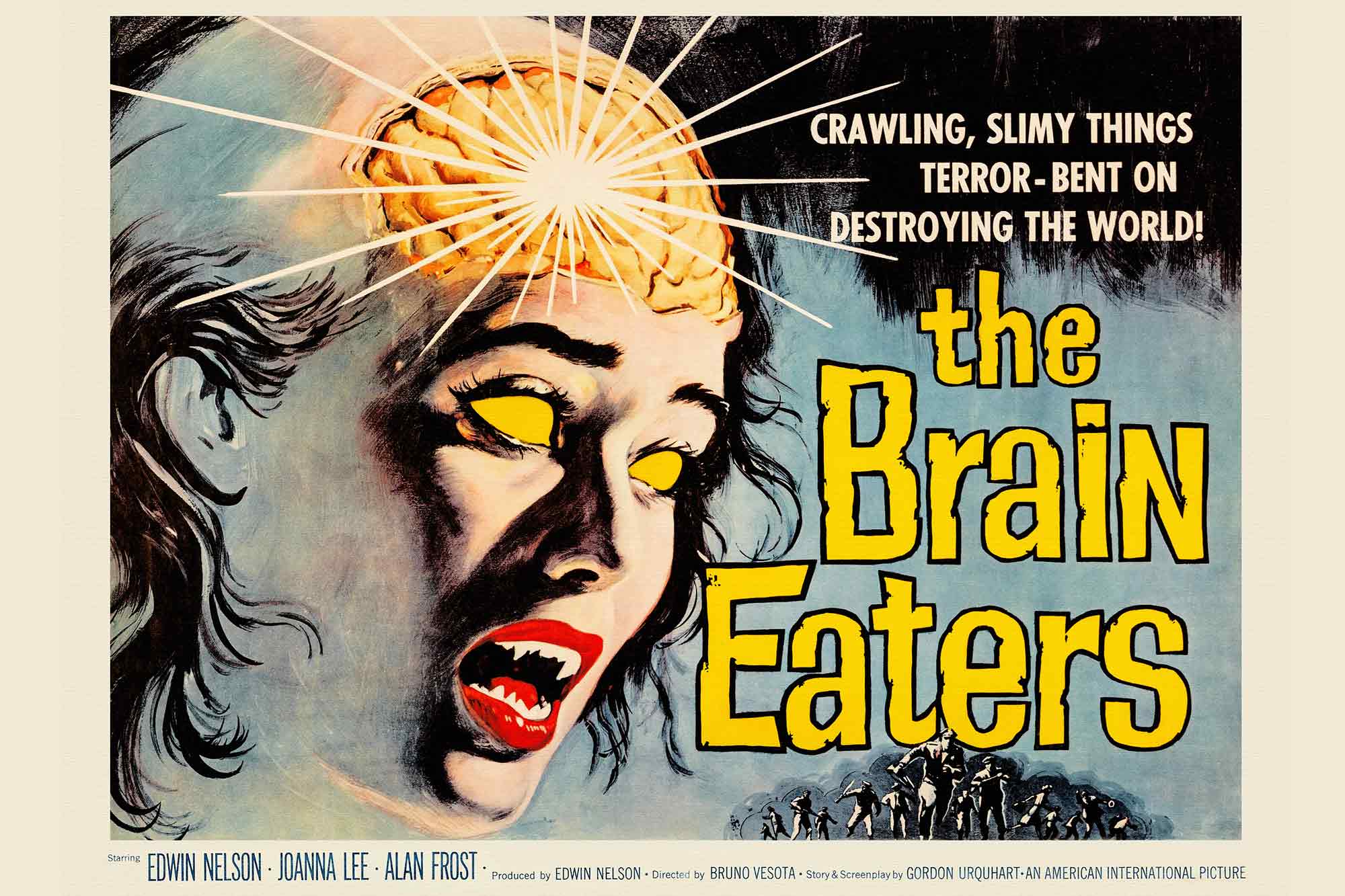 The Brain Eaters, Artwork, Albert Kallis