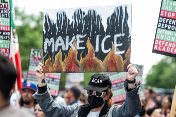 ICE protest