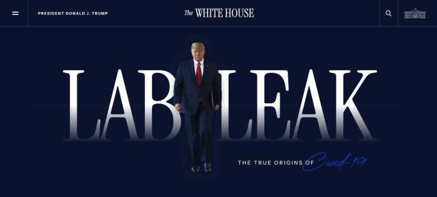 Donald Trump, Lab Leak