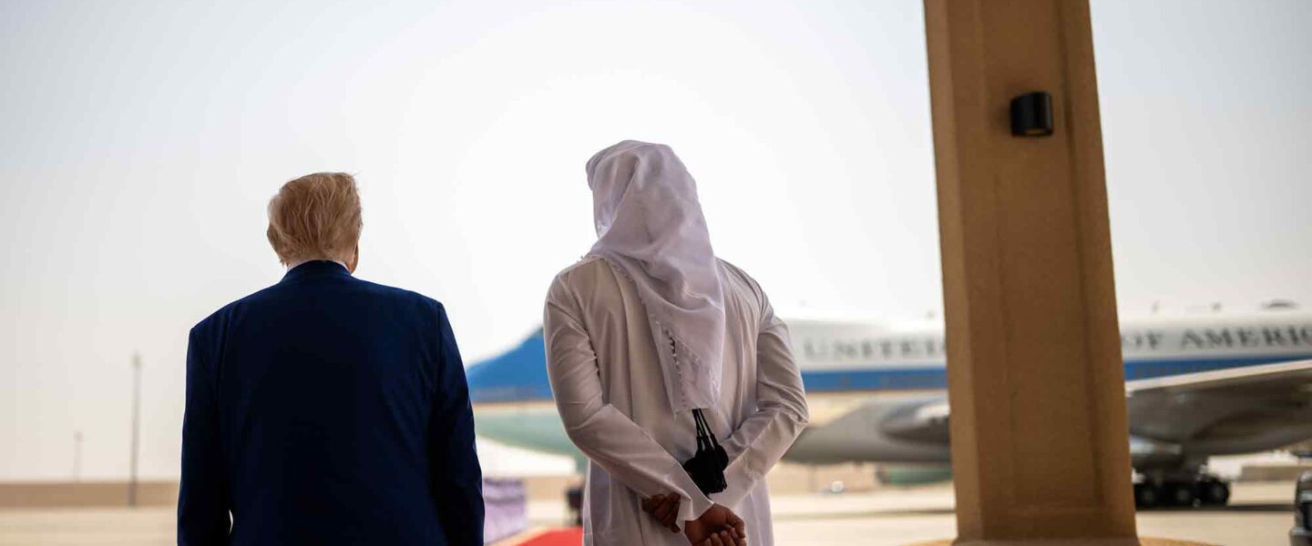 Donald Trump, Qatar, Sheikh Tamim, Al Udeid, Air Force Base