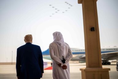 Donald Trump, Qatar, Sheikh Tamim, Al Udeid, Air Force Base
