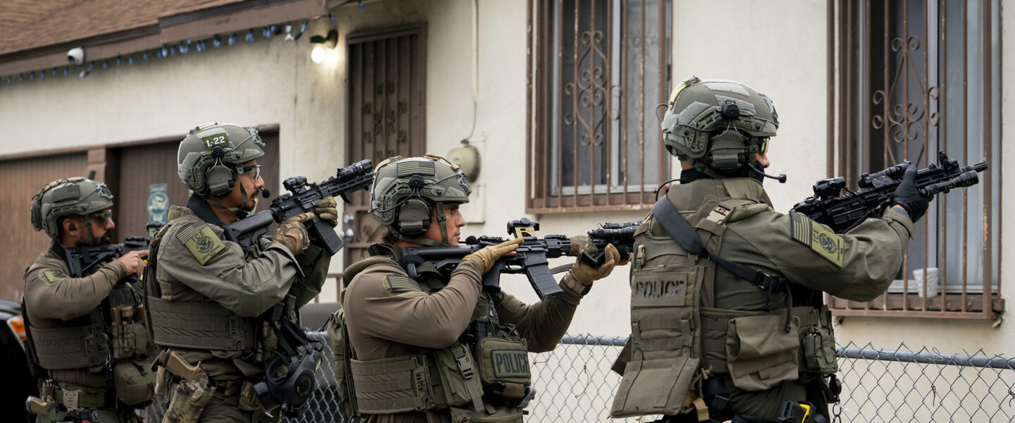 ICE Agents, Kristi Noem, Los Angeles, CA