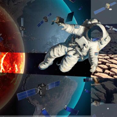 Low Earth orbit, filling with satellites