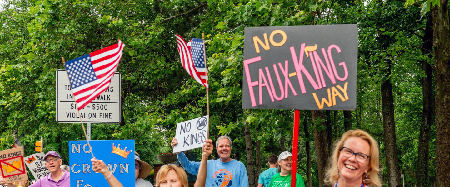 No Kings Protest, Reston, VA