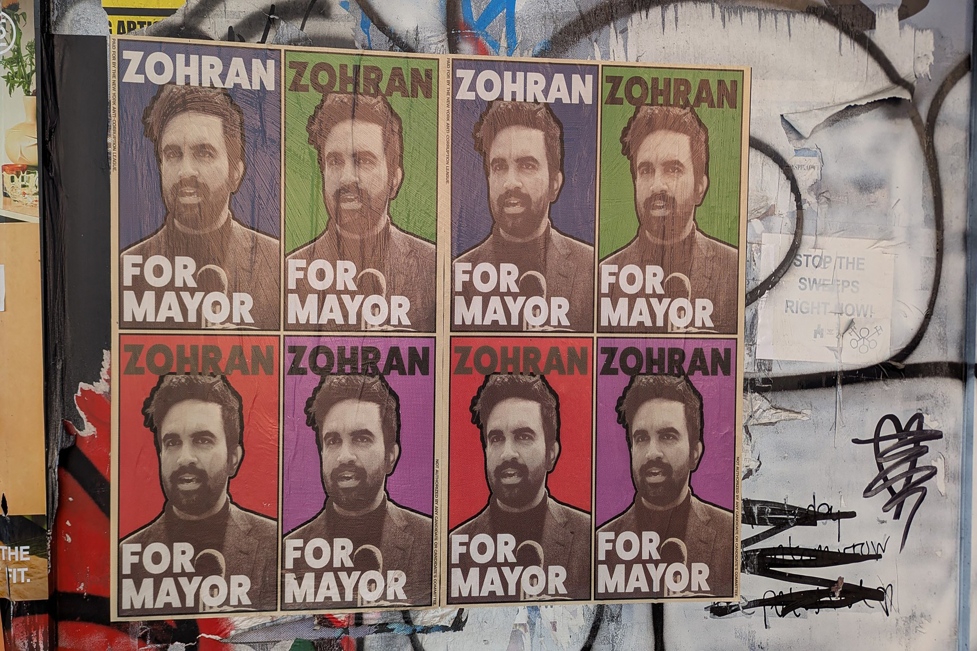 Posters, Zohran Mamdani, Zohran For Mayor, , New York, NY