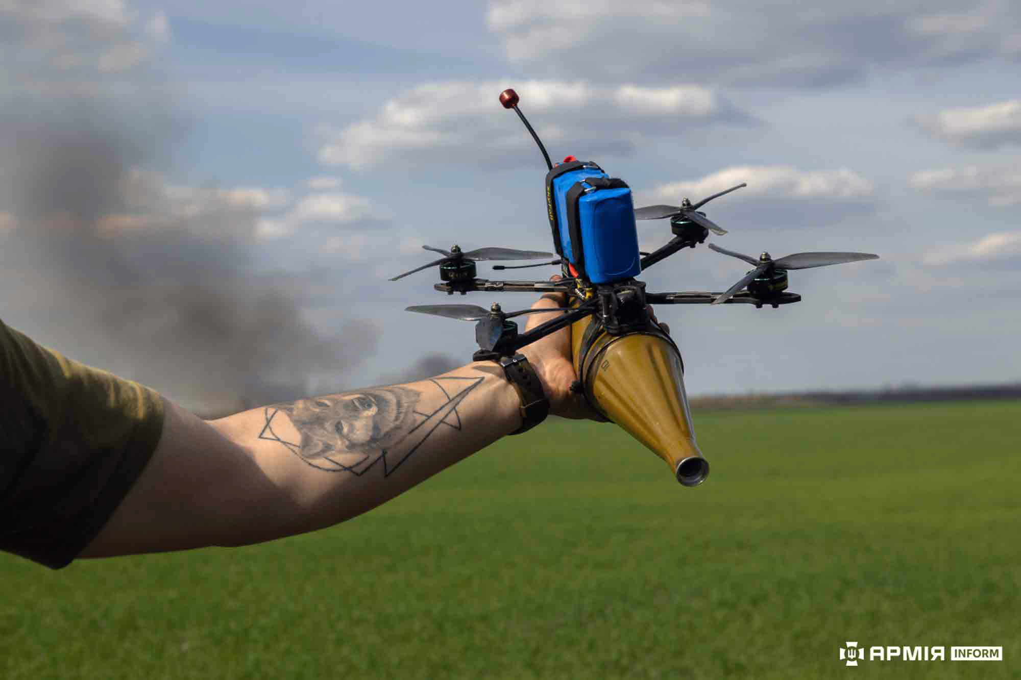 Ukrainian, FPV loitering munition, RPG-7 ammunition