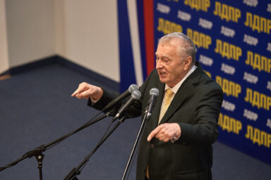 Vladimir Zhirinovsky, speaks, National Unity Day, online rally