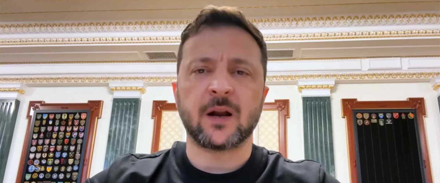 Volodymyr Zelenskyy, Announces, Drone Attack, Russia
