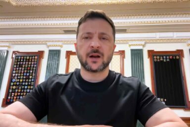 Volodymyr Zelenskyy, Announces, Drone Attack, Russia