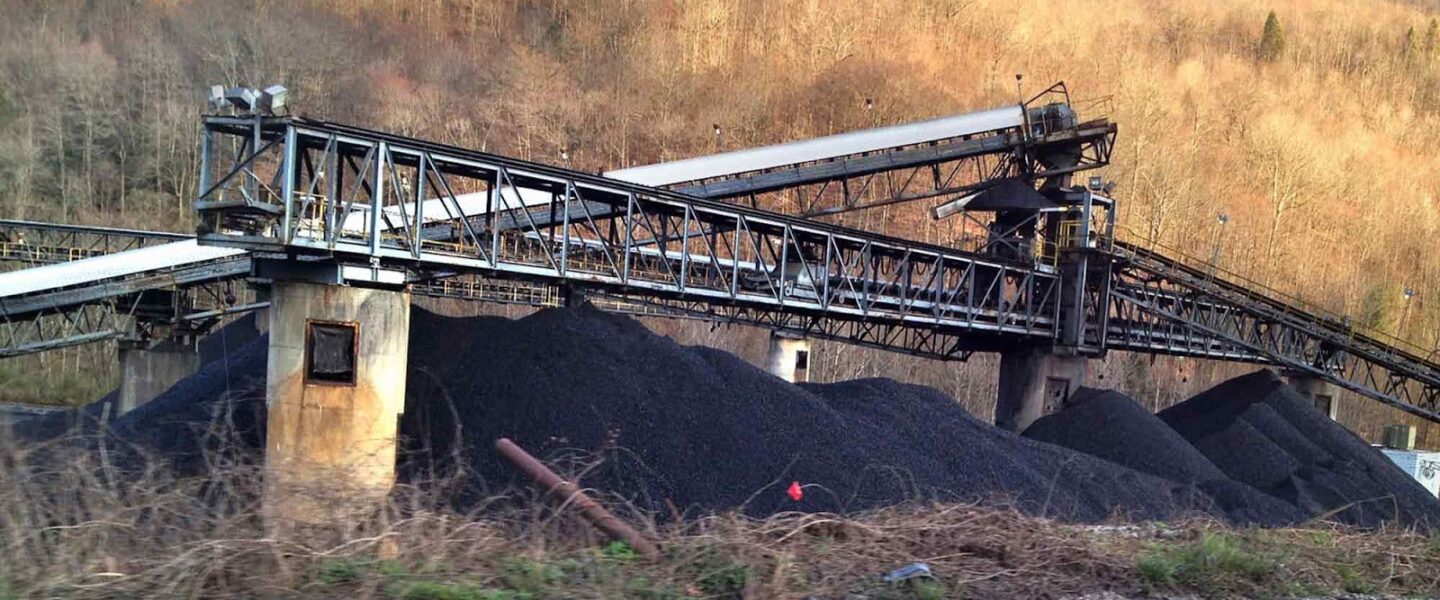 Coal pile, Baldwin Plant, Anderson County, TN