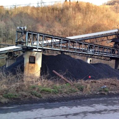 Coal pile, Baldwin Plant, Anderson County, TN