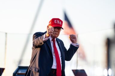 Donald Trump, Salute to America, Celebration