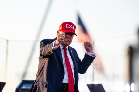 Donald Trump, Salute to America, Celebration