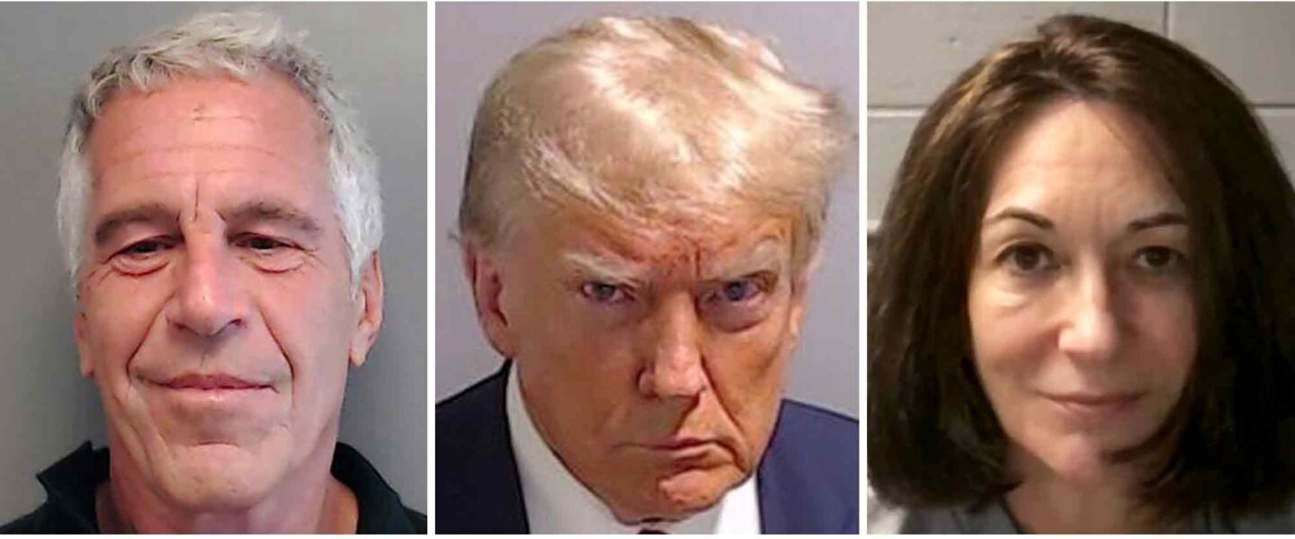 Mugshots, Jeffrey Epstein, Donald J. Trump, Ghislaine Maxwell