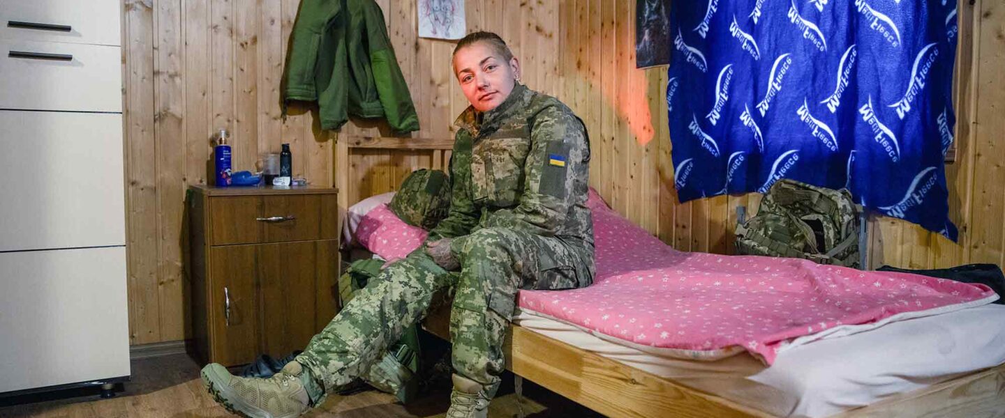 Lesia Goffman, drone operator, Ukraine