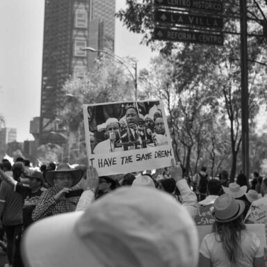 Mexico city, protest against hate