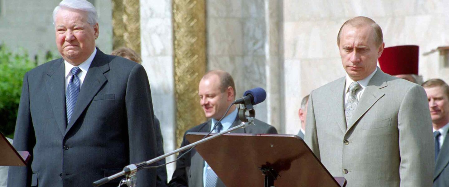 Boris Yeltsin, Vladimir Putin, Moscow