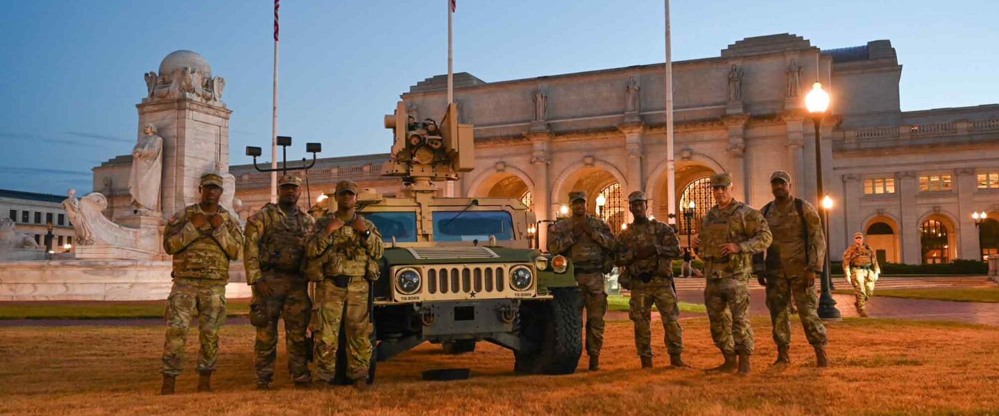 Donald Trump, activated, DC National Guard