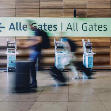 Travelers, Berlin Brandenburg Airport