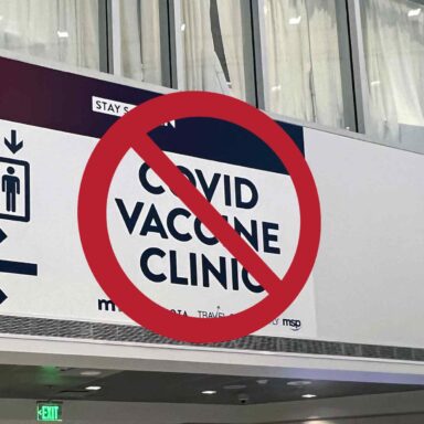 COVID, vaccine, clinic, no symbol, sign