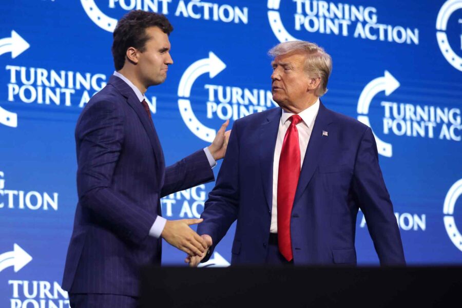 Charlie Kirk, Donald Trump, West Palm Beach
