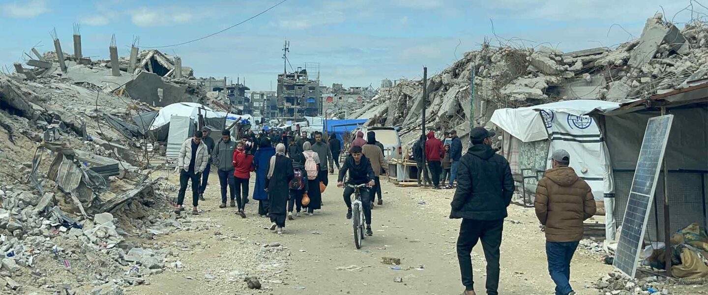 Destruction in Gaza
