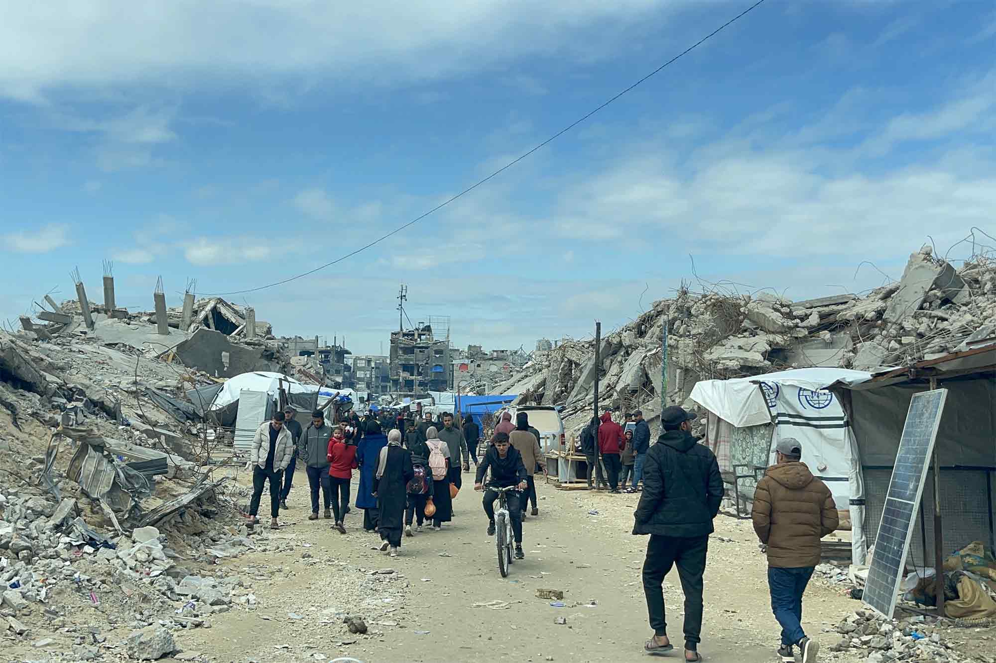 Destruction in Gaza