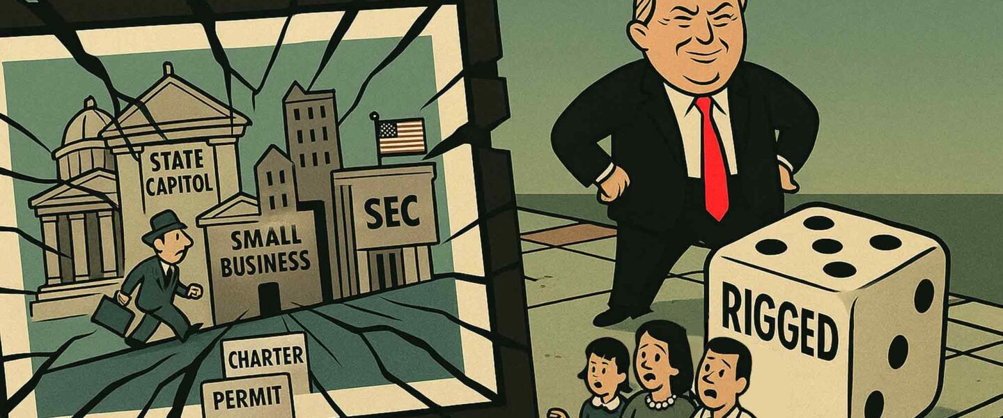 Donald Trump, Rigged capitalism, Market Failure